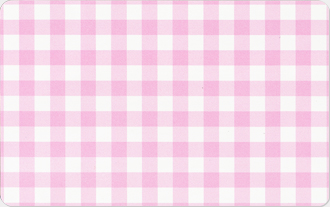 チェック：ピンク